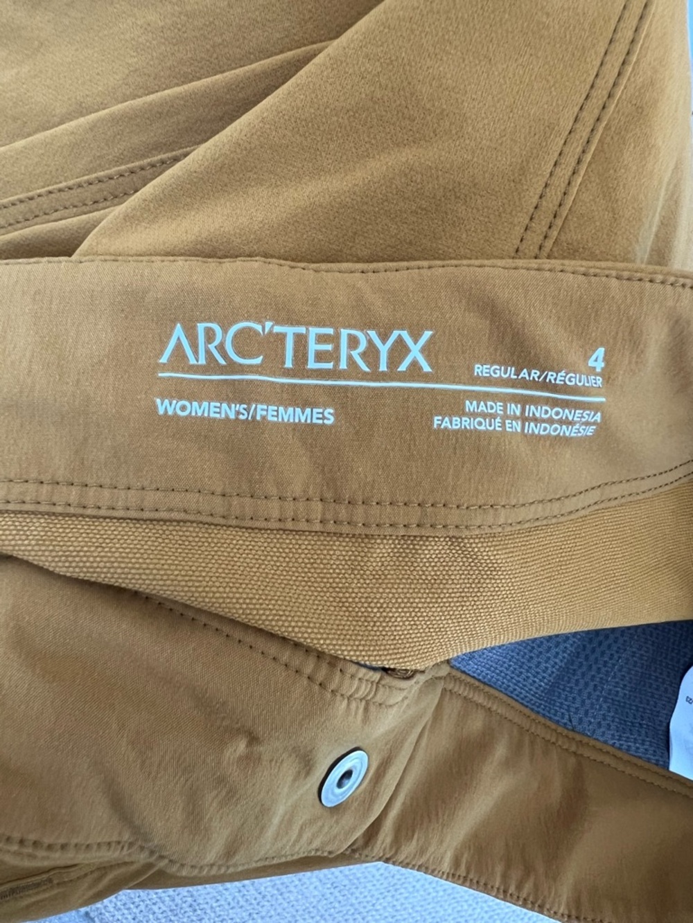 ARC’TERYX Gamma Pants Womens XS Yukon Lightweight Hiking Gorpcore - Picture 3 of 12